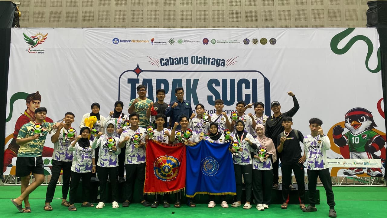 Tapak Suci UMP Borong 11 Medali di 1st Muhammadiyah Games 2026